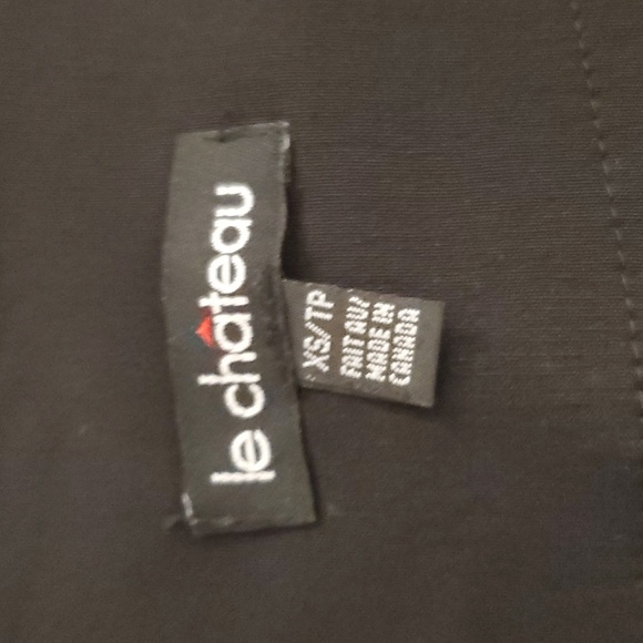 Le Chateau Black Mini Skirt, XS - Picture 4 of 5